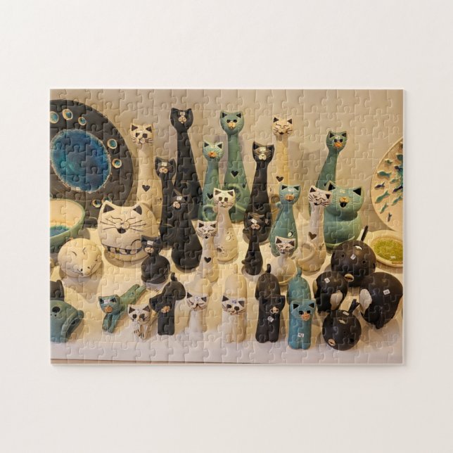 Quebra-cabeça Crazy Cats Puzzle (Horizontal)