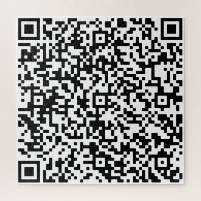 Quebra-cabeça Create Your Own Design QR Code Puzzles Funny Gifts (Vertical)
