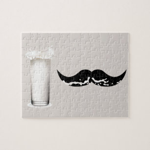 Quebra-cabeça Creme de bigode leite