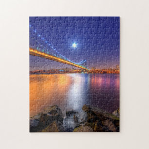 Quebra-cabeça Crepúsculo, George Washington BridgePalisades, NJ