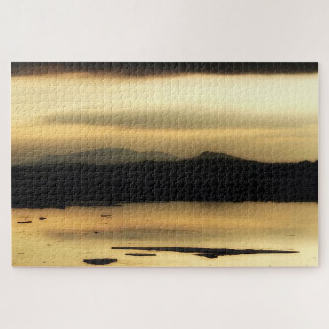 Quebra-cabeça Crepúsculo suave (Horizontal)