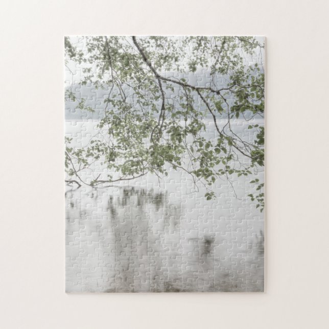 Quebra-cabeça Crescente lago| Parque Nacional da Olimpiadas, WA (Vertical)