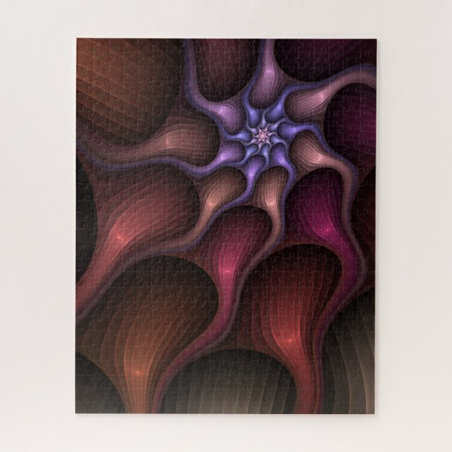 Quebra-cabeça Crescimento mágico - Fractal Abstrato moderno colo (Vertical)