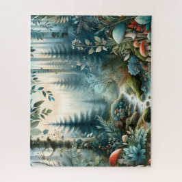 Quebra-cabeça Creta Florestal de Cogumelo