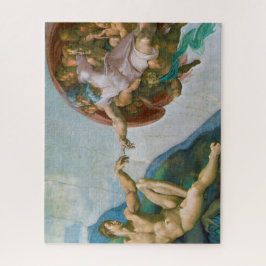 Quebra-cabeça Criação de Adam - Michelangelo 1475 - 1564