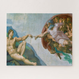 Quebra-cabeça Criação de Adam - Michelangelo 1475 - 1564