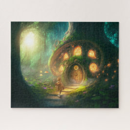 Quebra-cabeça Crianças da Floresta Fantástica de Floresta Infant