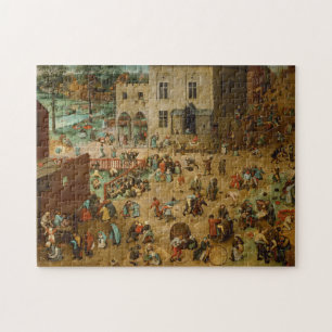Quebra-cabeça Crianças Jogando Jogos (Pieter Bruegel, o Velho)
