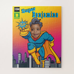 Quebra-cabeça Crianças Perfeitas Com Foto De Herói Incrível 