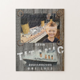 Quebra-cabeça Crianças Personalizadas Foto Personalizada Titanic