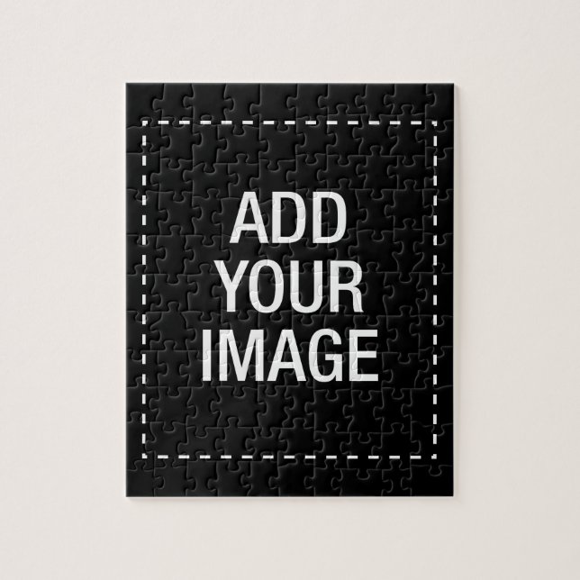 Quebra-cabeça Criar seu próprio customizeable feito sob (Vertical)