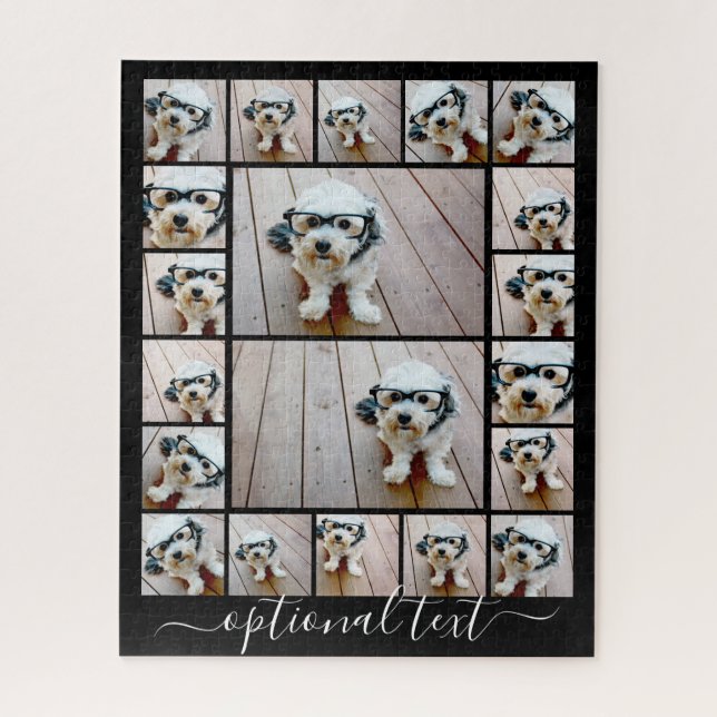 Quebra-cabeça Criar uma Colagem de Fotos Personalizada com 20 Fo (Vertical)