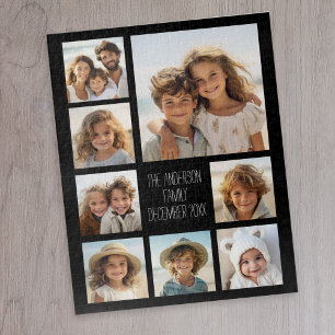 Quebra-cabeça Criar uma Colagem de Fotos Personalizada com 8 Fot