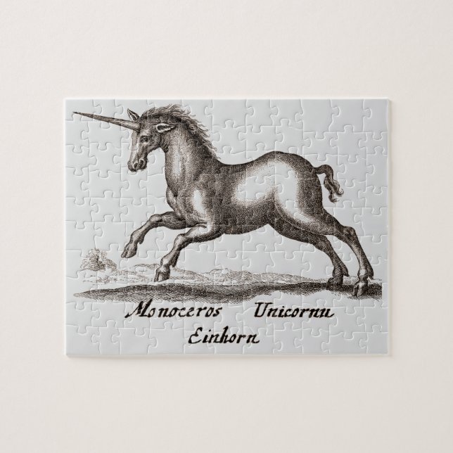 Quebra-cabeça Criatura Mágica de Woodland Clássica em Execução U (Horizontal)