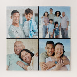 Quebra-cabeça Crie a sua própria colagem de 4 fotos