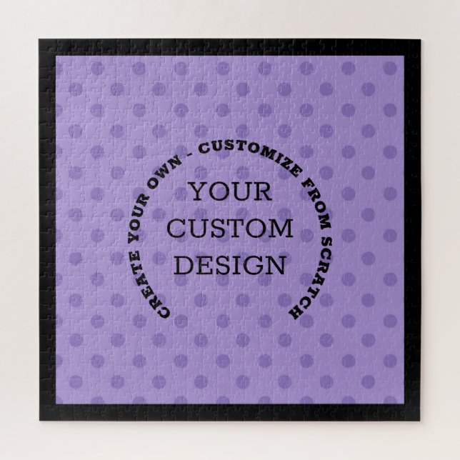 Quebra-cabeça Crie seu próprio design personalizado (Vertical)