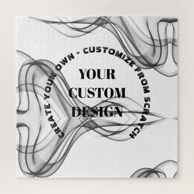 Quebra-cabeça Crie seu próprio personalizado completamente (Vertical)