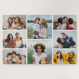 Quebra-cabeça Crie sua própria colagem de 8 fotos