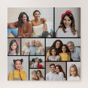 Quebra-cabeça Crie sua própria colagem de fotos