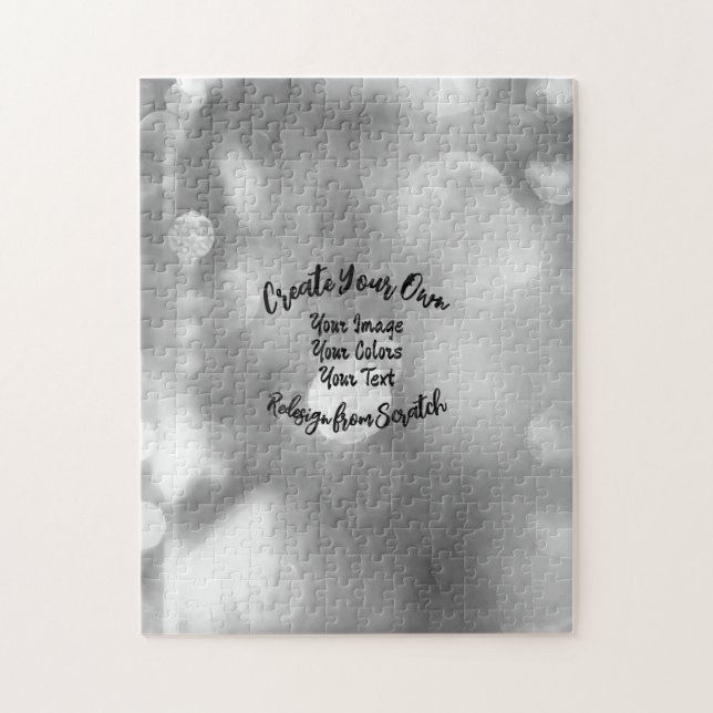 Quebra-cabeça Crie sua própria cor/Design personalizada (Vertical)