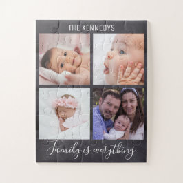 Quebra-cabeça Crie Sua Própria Família De Quadros De Colagem De 