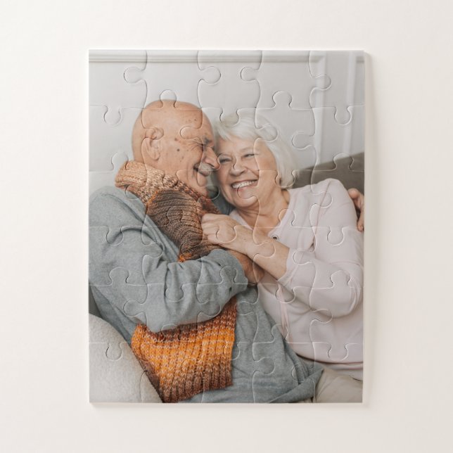 Quebra-cabeça Crie Sua Própria Foto Personalizada (Vertical)