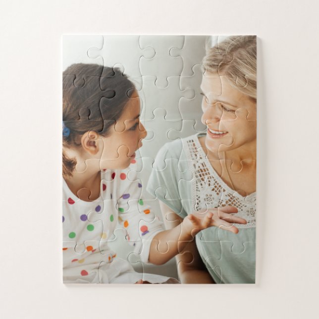 Quebra-cabeça Crie Sua Própria Foto Personalizada DIY (Vertical)