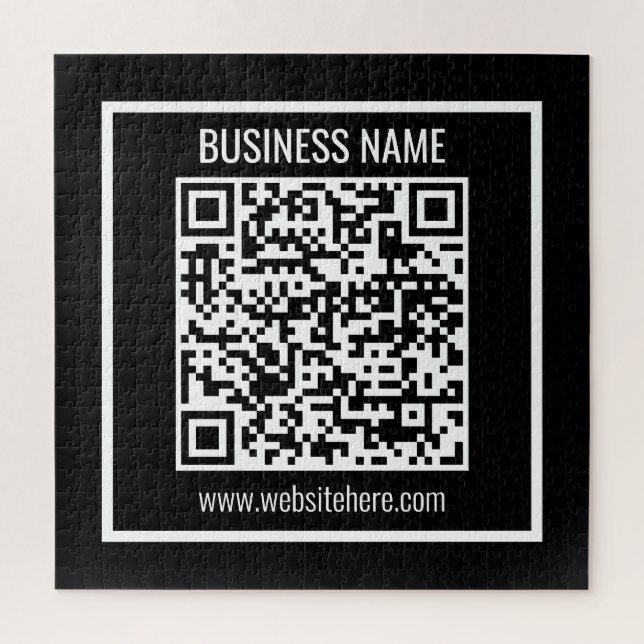 Quebra-cabeça Crie um código QR moderno instantaneamente (Vertical)