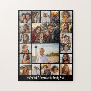 Quebra-cabeça Crie uma Colagem de Fotos Personalizada - 20 Fotos