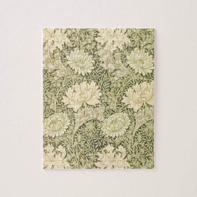Quebra-cabeça Crisântemo por William Morris, Arte Antiga (Vertical)