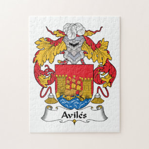 Quebra-cabeça Crista da família de Aviles