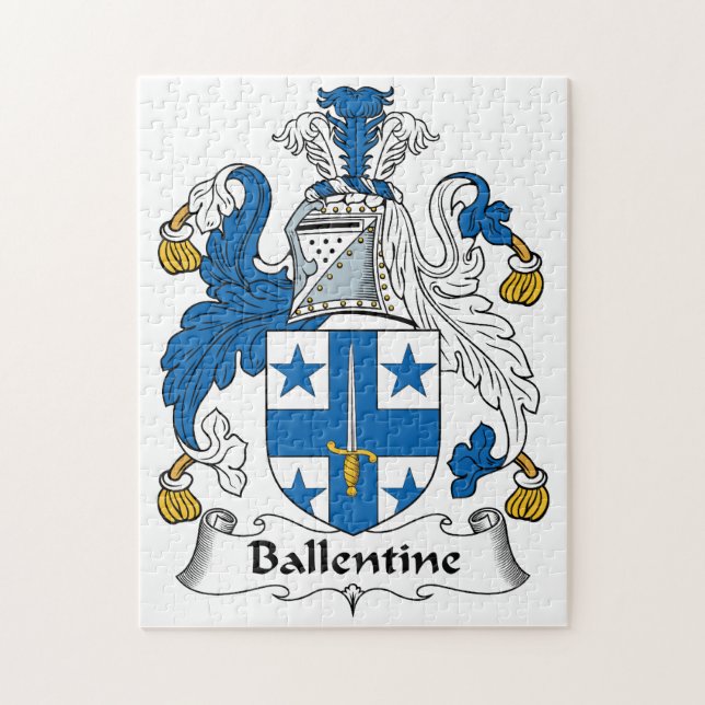 Quebra-cabeça Crista da família de Ballentine (Vertical)