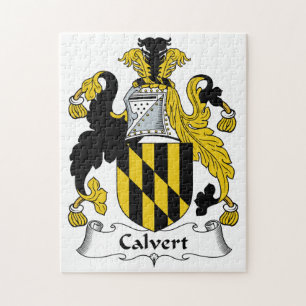 Quebra-cabeça Crista da família de Calvert