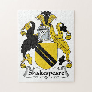 Quebra-cabeça Crista da família de Shakespeare