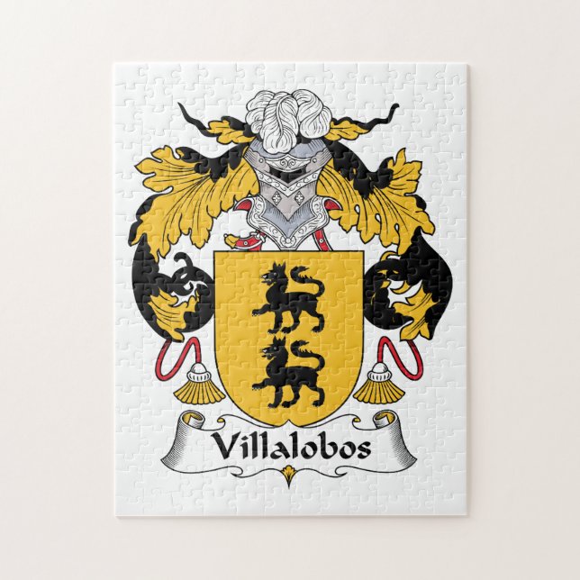 Quebra-cabeça Crista da família de Villalobos (Vertical)