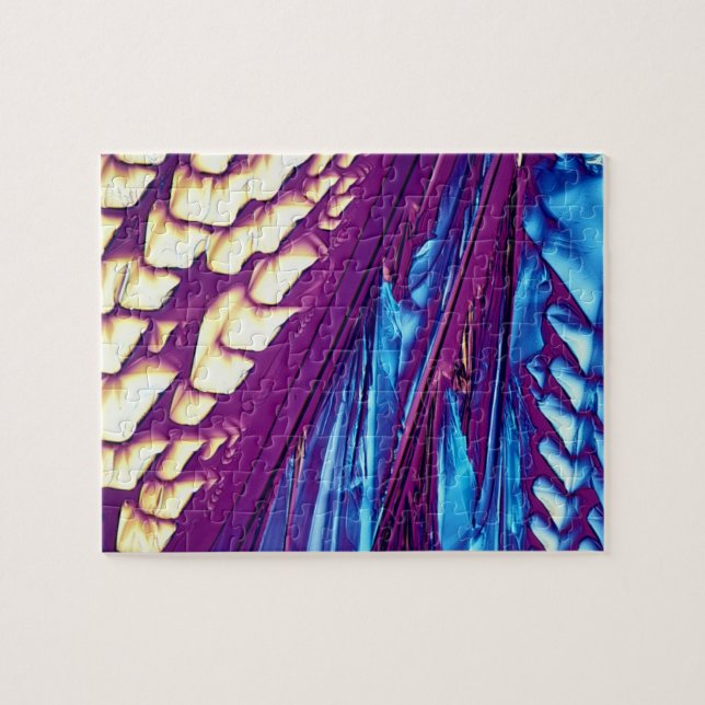 Quebra-cabeça Cristais do ácido Tartaric (Horizontal)