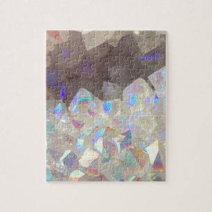 Quebra-cabeça Cristais iridescentes da aura