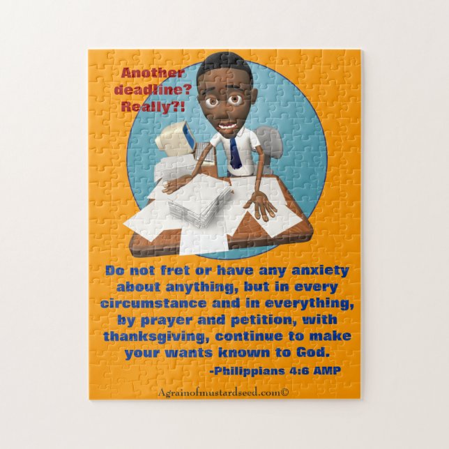 Quebra-cabeça cristão (Vertical)