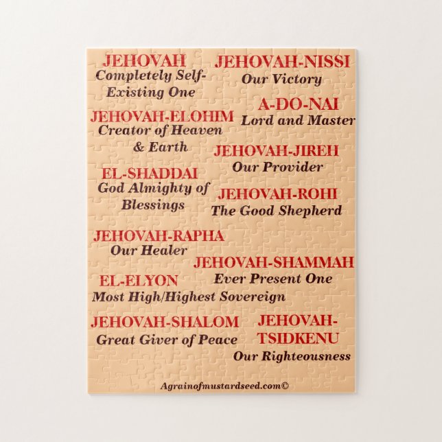 Quebra-cabeça Cristão (Vertical)