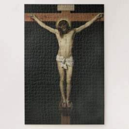 Quebra-cabeça Cristo Crucificado na Cruz (Fé) (Velazquez)