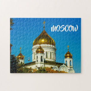 Quebra-cabeça Cristo de Moscou A Arquitetura Catedral de Salvado