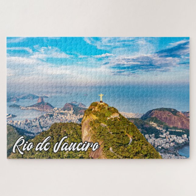 Quebra-cabeça Cristo do Reitor, Rio de Janeiro, Brasil (Horizontal)