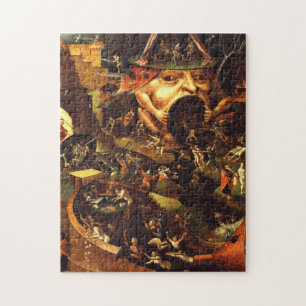 Quebra-cabeça Cristo Hieronymus Bosch Em Limbo