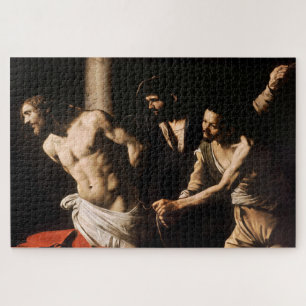 Quebra-cabeça Cristo na Coluna (1607) por Caravaggio