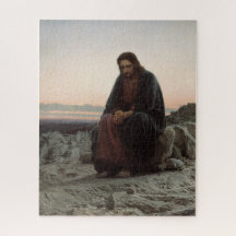 Cristo no Deserto - Ivan Kramskoy 