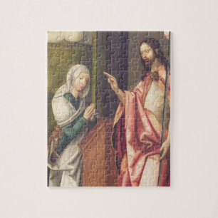 Quebra-cabeça Cristo o redentor que abençoa uma mulher (painel)