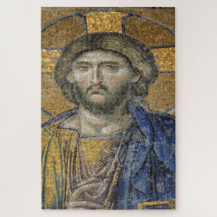 Quebra-cabeça Cristo Pantocrator Mosiac Hagia Sophia