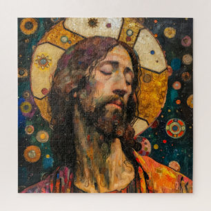 Quebra-cabeça Cristo. Simbolismo Religioso