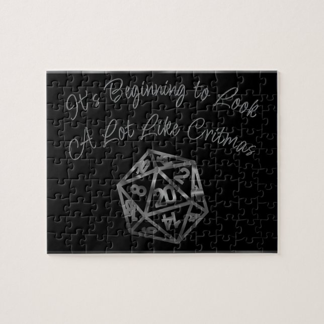 Quebra-cabeça Critérios RPG | Tabletop Roleplayer Dice (Horizontal)