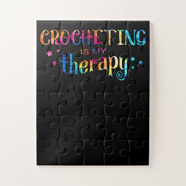 Quebra-cabeça Crocheting É Meu Rapaz (Vertical)